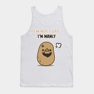 I'm not a cute potato Tank Top